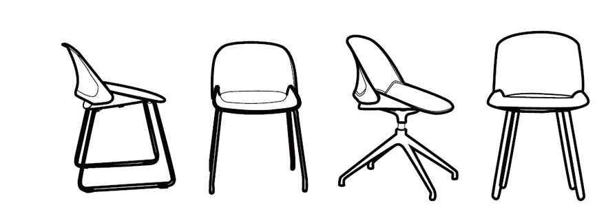Kancelarijske stolice, radne stolice Ducky